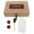 SHOWERORO Walnut Hand Massage Balls with Textured Surfaces for Home Travel