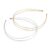 shuielai 2 Pack Double Layer Metal Headbands, Gold & Silver Thin Hair Bands for Women, Lightweight Hair Accessories for Daily Wear, Yoga & Travel