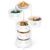 Shulemin 5 Tier Kitchen Storage Cart, Rotating Basket Organizer Rack