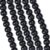 Shungite World Shungite Stone Round Beads 7 mm, 50 pcs for Jewelry Making – Authentic Karelian Shungite Loose Beads Bulk Set – Natural Black Crystal Beads DIY Bracelets Necklaces Earrings & Crafts