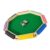 Shut the Box Dice Game Wooden 8 Sided Flipping Board Set Tabletop Number Game for Family Party Night