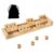 Shut the Box Game – Wooden Number Dice Board | 2 Player Math Toy