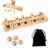 Shut The Box Game 2 Player, Wooden Table Dice Game 12 Numbers Travel Games