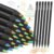 Shuttle Art 120 Pack Rainbow Pencils Bulk, 7 Colors in 1 Rainbow Colored Pencils, Pre-sharpened, Break-resistant Black Wooden Pencil for Kids and Adults Coloring, Drawing, Sketching, Doodling, Gifts