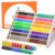 Shuttle Art 448 PCS Colored Pencils Bulk, 16 Colors, Pre-sharpened for Kids