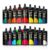 Shuttle Art Acrylic Paint, 18 Colors Acrylic Paint Pouches (120ml/4.06oz), Artist Grade Paint Set, Rich Pigments, Non-Toxic for Artists, Beginners and Kids on Rocks Crafts Canvas Wood Ceramic