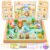 Shuttle Art Air Dry Clay for Kids – Zoo Town, 55 PCS Modeling Clay Kit with Sculpting Tools and Tutorials, Safe & Non-Sticky, Craft Gifts for Boys & Girls