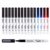 Shuttle Art Dry Erase Markers, 15 Pack 3 Colors Magnetic Whiteboard Markers with Erase, Fine Point Dry Erase Markers for Writing on Whiteboard Glass Mirror for School Home Office(11 Black 2Blue 2Red)