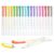 Shuttle Art Pastel Highlighters, 18 Colours Dual Tip Highlighters, Highlighter Markers Assorted Colours, Perfect for Colouring, Underlining, Highlighting, Journaling in School Office Home