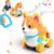 SHXYKZ Baby Toys for 6-12-18 Month, 3-in-1 Musical Puppy Toy, Crawling & Walking Toys for 1 Year Old Boy Girl Gifts, Birthday Gift, Bilingual Learning Educational Puppy for 7 8 9 10 Months