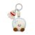 SHYYOULQE Lovely Cartoon Badminton Table Tennis Keychain, Badminton