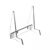 SiaBiced 2X Clear Acrylic Book Display Stand for Tabletop Reading