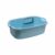 SiaBiced Hotel Storage Basket Portable Cleaning Utility Tool Bin Handled Organizer PP Material Sturdy And Lightweight For Daily Tasks Suitable for, Blue