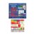 SiaBiced Math Calendar Classroom Pocket Chart Hanging Bag for Math Activities About