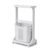 SiaBiced Rolling Laundry Hamper Rack, Movable Clothes Rack and Laundry Basket Organizer for Household Storage, for Bedroom