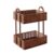 SiaBiced Storage Basket Organizer Two-Tier Shelf Woven Design Rack Bin for Home Items Suitable for Kitchen Balcony Vanity