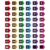 SICOHOME Line up Spots for Classroom Floor – 54Pcs Floor Numbers for Classroom Lining up Number Stickers for Back to School Kindergarten Preschool Elementary Supplies