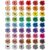 SICOHOME Line up Spots for Classroom Floor – 54Pcs Floor Numbers for Classroom Lining up Number Stickers for Back to School Kindergarten Preschool Elementary Supplies