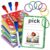 Sight Words Flash Cards Kindergarten, Flash Cards for Kids Ages 4-8, 250 Dolch Sight Word Writing Reading Spelling Games for Kindergarten Reading Books and Homeschool