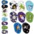 Siifert 80 Pcs Latex Free Adhesive Eye Patches for Kids Latex Free Disposable Cute Adhesive Bandages for Amblyopia Light Blocking Lazy Eye Toddler Boys Girls, 8 Styles