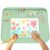 Silicone Art Mat for Crafts, 19.7″ x 15.7″ Painting Mat for Kids with Raised Sides, Non-Slip Surface for Resin, Clay, Play Doh, Jewelry Making DIY Arts & Crafts Creation (Green)