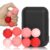 Silicone Magnetic Fidget Balls 8 PCS – Stress Relief Hand Massage Toy, Red