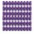 Silicone Marker Holder, Broad Tip Organizer & Marker Cap Saver (5 Pack) (Purple)