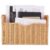 SiliFine 1 Pack Wall File Holder, Woven Hanging Basket Magazine Holder Wall Mounted Hanging Baskets File Organizer Pocket for Office Home Decorative Mail Magazine