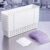 SiliFine 8 Pack Storage Baskets with Label Holders and Cards, Plastic Organizer Bins for Medical Refrigerator, Pantry Shelves, Office Storage, Cabinet Organization, White