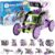 Sillbird Solar Building Robot Kit, 12-in-1 STEM Gift for Boys Aged 8-14