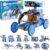 Sillbird Solar Building Robot Kit 12-in-1 STEM Gift for Boys Ages 8-13