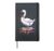 Silly Goose Mom Mothers Day Funny Goose Saying Women Girls Hardcover Journal, Black