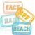 SilTriangle 4 Pcs Beach Toiletry Bag Clear Chenille Letter Pouch Diaper Bag Organizer Snacks Makeup Travel Pouches with Zipper for Beach Vacation Essentials Women Gift(Green, Orange, Yellow)
