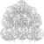 Silver Confetti Balloons, Glitter Silver Balloon for Birthday Wedding Party