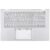 Silver Palm Rest Upper Case with Keyboard for Inspiron 14 5401 5402 5405