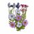 Simhoa Children Paper Crafting Kit papermaking Glue Dried Flower Bag Mixed Glitter Basin Suitable for Family Crafting Children Activity Art Learning, Pale Lavender Flowers, Lavender