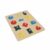 Simhoa Children Therapy Board Wooden Shape Sorting Board Peg Puzzle Insert Board Matching Board Encourages Fine Motor Control and Cognitive Sorting Suitable