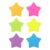 SIMONA Star Shape Sticky Notes 3×3 Inch, 6 Bright Colors, 450 Sheets