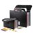 Simpldell 2 Pack A4 File Folder with Handle + A6 Accordion File Organizer