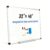Simple Deluxe Magnetic White Board, 48″ x 32″ Dry Erase Board for wall with Reinforced Aluminum Frame, Wall Board for Office Classroom Home, Includes 1 Eraser, 2 Markers & 4 Magnets