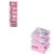 Simple Houseware Pink Fabric Closet Organizer