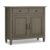 SIMPLIHOME Connaught 40-inch Wide Solid Wood Storage Cabinet in Farmhouse Grey for Entryway, Living Room, Organizer for Hats, Gloves, Shoes, Keys, Slim Design, Traditional Style
