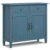 SIMPLIHOME Connaught 40″ Wide Solid Wood Storage Cabinet in White