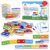 Simply magic 112 PCS Magnetic Phonics Dominoes, Magnetic Phonics Tiles
