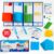 Simply magic 141 PCS Base Ten Blocks for Math – Math Manipulatives K-3, Unit Blocks 1st 2nd 3rd Grade, Counting Blocks – Kindergarten Set, Math Blocks Ones Tens Hundreds, Place Value Number Cubes