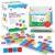 Simply Magic 910 PCS Magnetic Phonics Tiles, Magnetic Letter Tiles for Phonics, Spelling, Phonics Letter Tiles, All-In-One Phonics Manipulatives, Phonics Games for Kids, Reading Manipulatives – 7 Sets