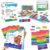 Simply Magic 910 PCS Magnetic Phonics Tiles Set & 1047 PCS Poetry Magnets for Kids