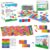 Simply Magic 910 PCS Magnetic Phonics Tiles Set & 1138 PCS Colorful Poetry Magnets Kit