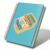 simsenty Sardine Tin Spiral Notebook 5.5×8.3 Inch, Retro Fish Journal