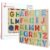 Sing2sky Large 12″ Wooden Alphabet Board | 3D Glossy Sensory Letters | Drop-Tested Indestructible Montessori Toy | Early Educational ABC Puzzle Station for Toddlers 3+